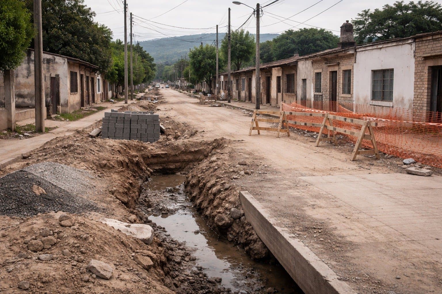 Obras compartidas: Güemes evalúa cobrar aportes vecinales ante el ajuste