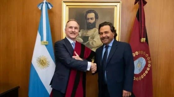 Sáenz recibió al embajador de EE.UU. en una visita con foco en minería y agenda bilateral