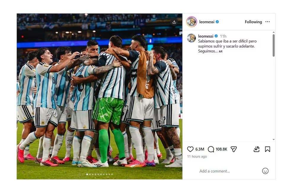 “Lo hacen de corazón”: el mensaje de Messi al plantel después del triunfo ante Cabo Verde