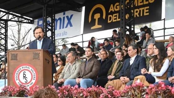 En la Expo Rural pidieron retenciones cero y el Belgrano Cargas