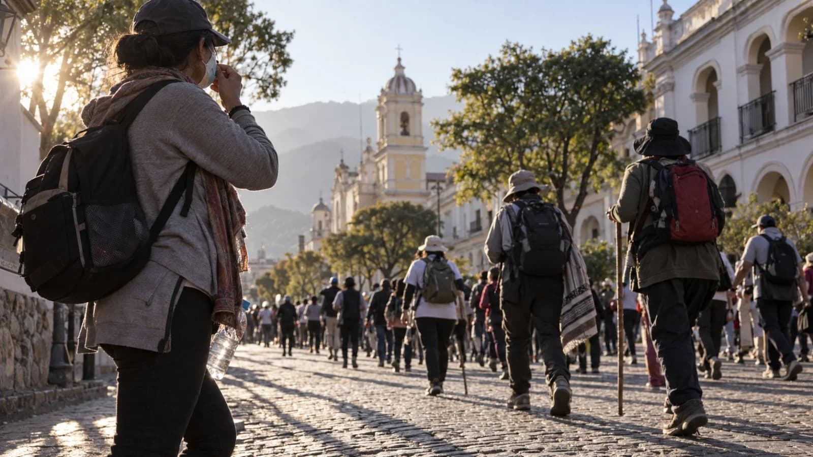 Salud refuerza cuidados respiratorios antes de la procesión del Milagro