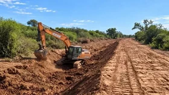 Rivadavia refuerza 78 kilómetros de defensas antes de las crecidas