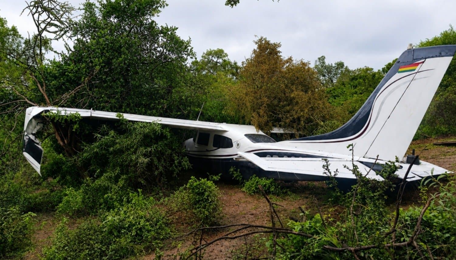 Avioneta en el Chaco salteño: buscan a dos personas que habrían escapado armadas