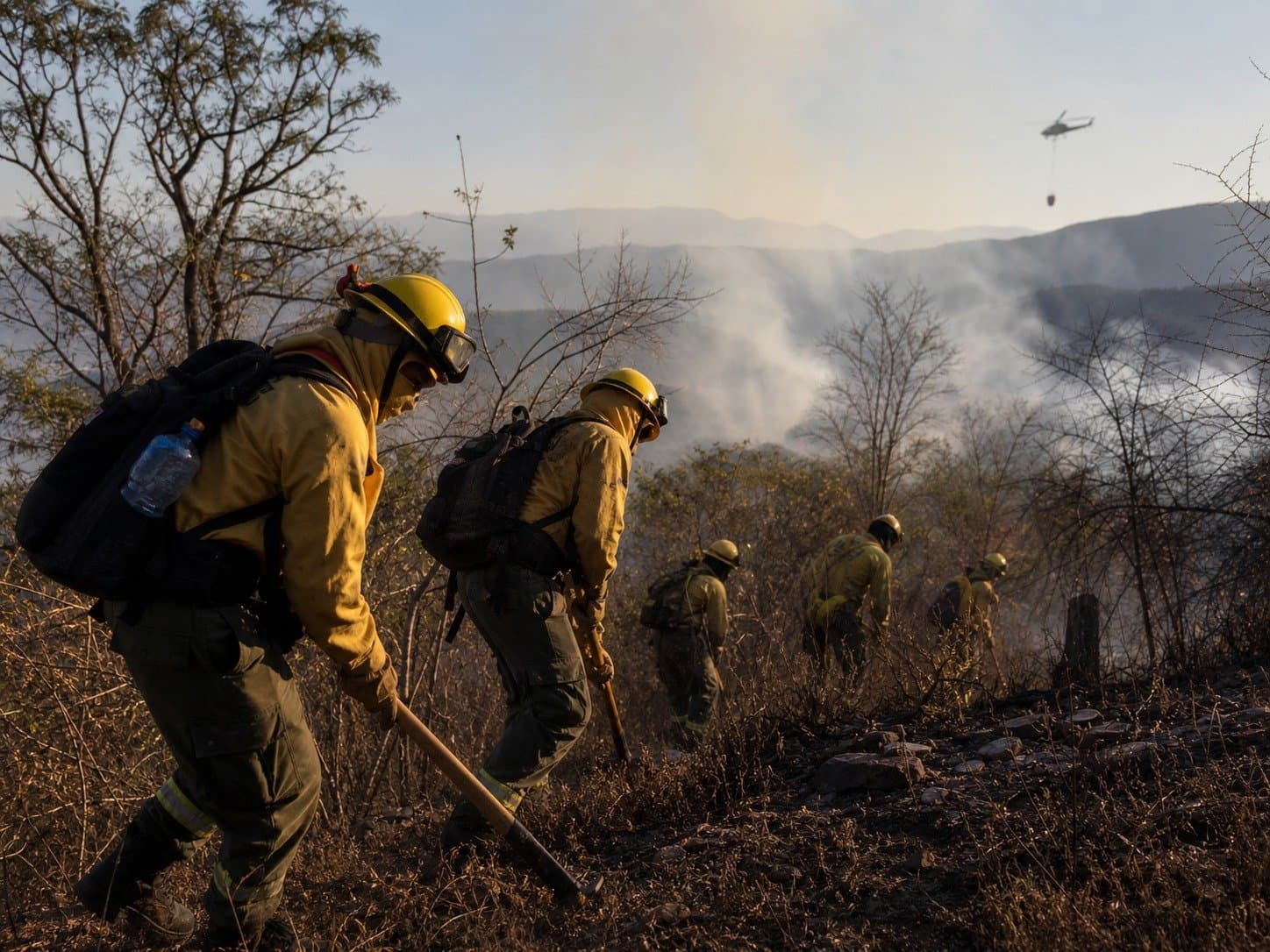 Más de 180 brigadistas se entrenan en Salta para responder a incendios forestales