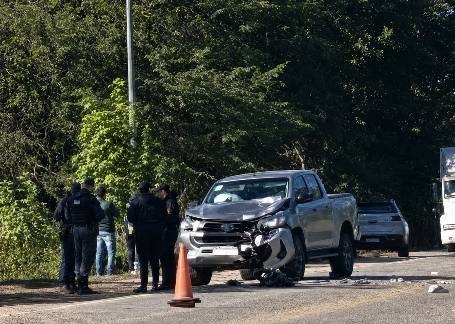 Ruta 34: un motociclista murió tras un choque en Capiazuti