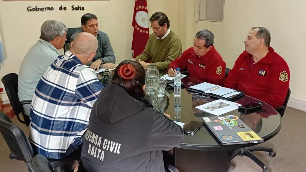 Salta prepara el operativo para la temporada alta de incendios forestales