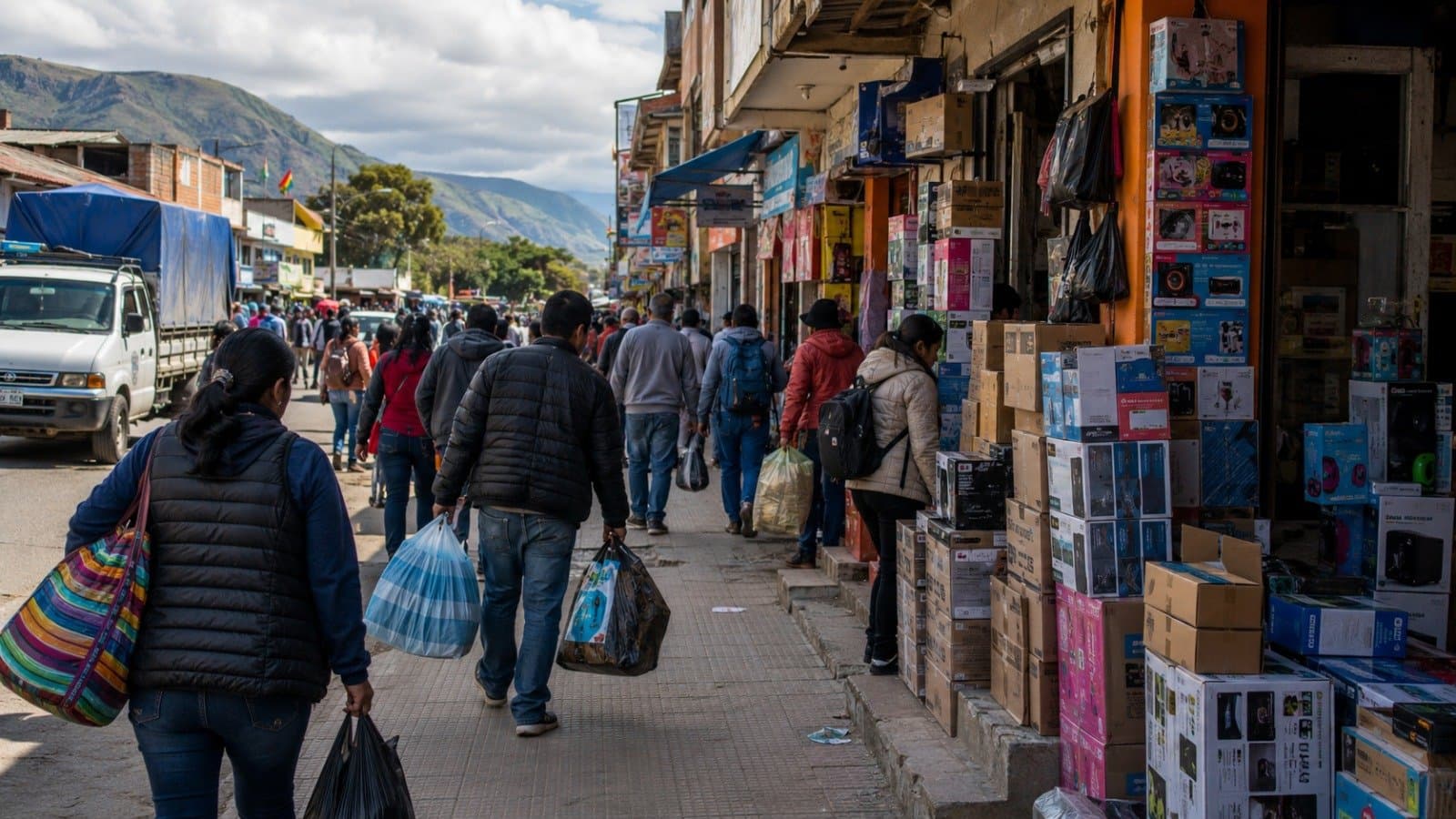 La crisis en Bolivia ya impacta en la frontera salteña: faltan televisores y figuritas del Mundial