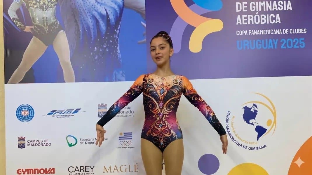 Una gimnasta salteña de 12 años representará a Argentina en un selectivo internacional