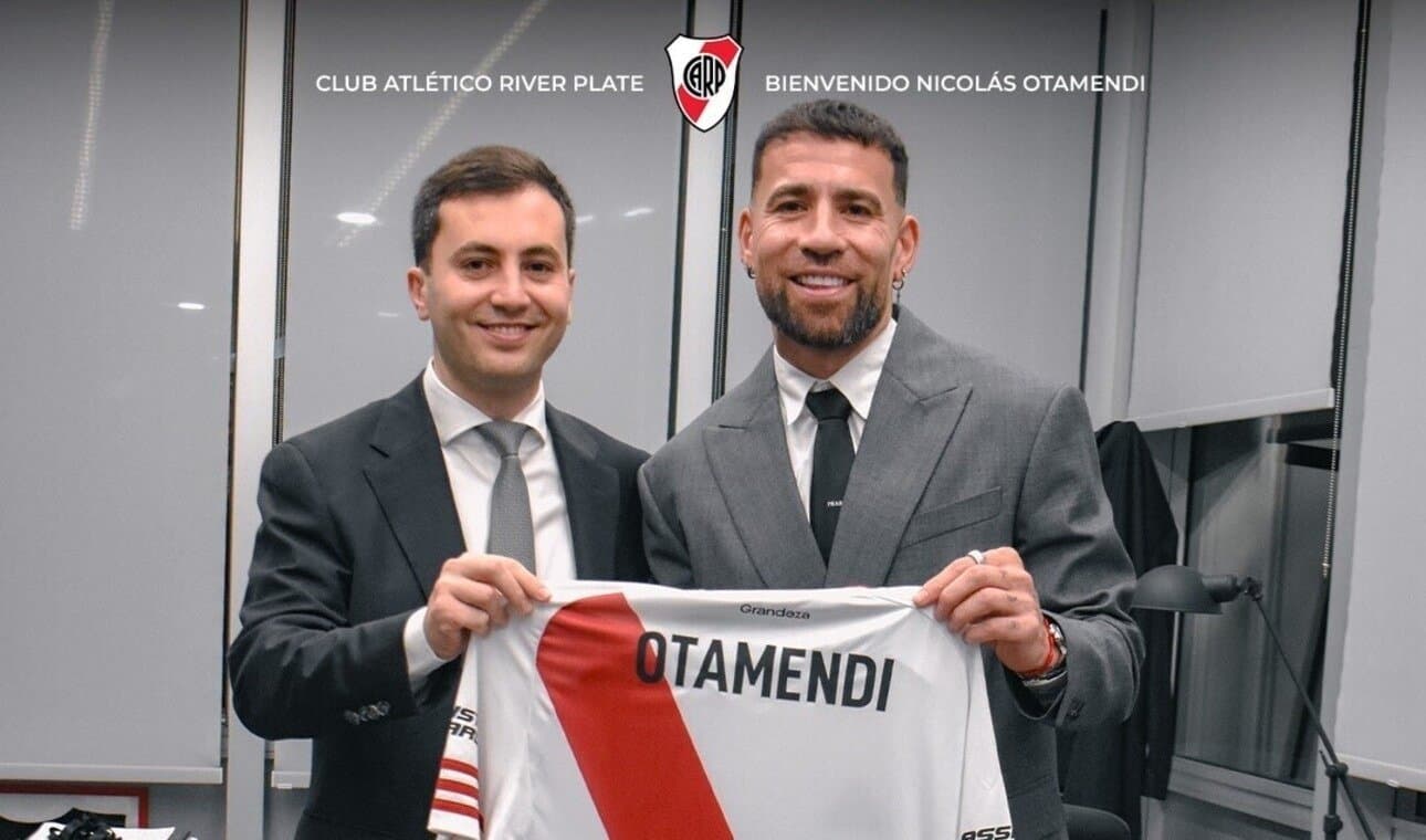 River suma jerarquía: Nicolás Otamendi será refuerzo tras el Mundial 2026
